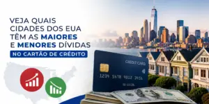 Dívidas de cartão de crédito nas cidades dos EUA 2026