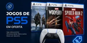 Jogos PS5 em promoção: God of War, Wolverine, Spider-Man 2