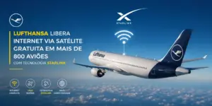 Avião da Lufthansa com Wi-Fi grátis, Google SEO 2026