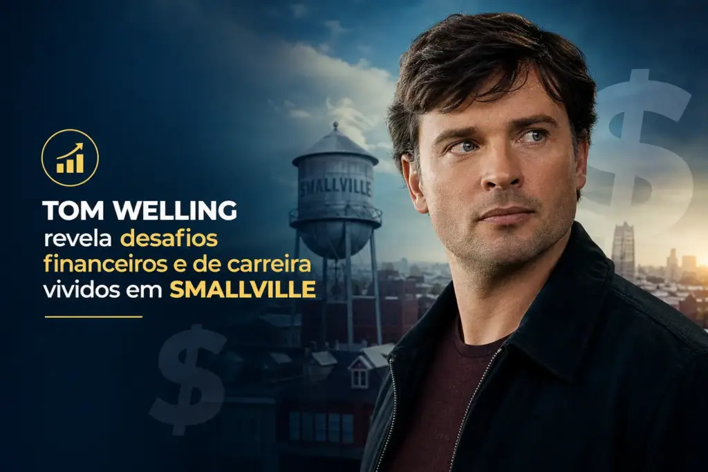 Tom Welling fala sobre desafios financeiros em Smallville